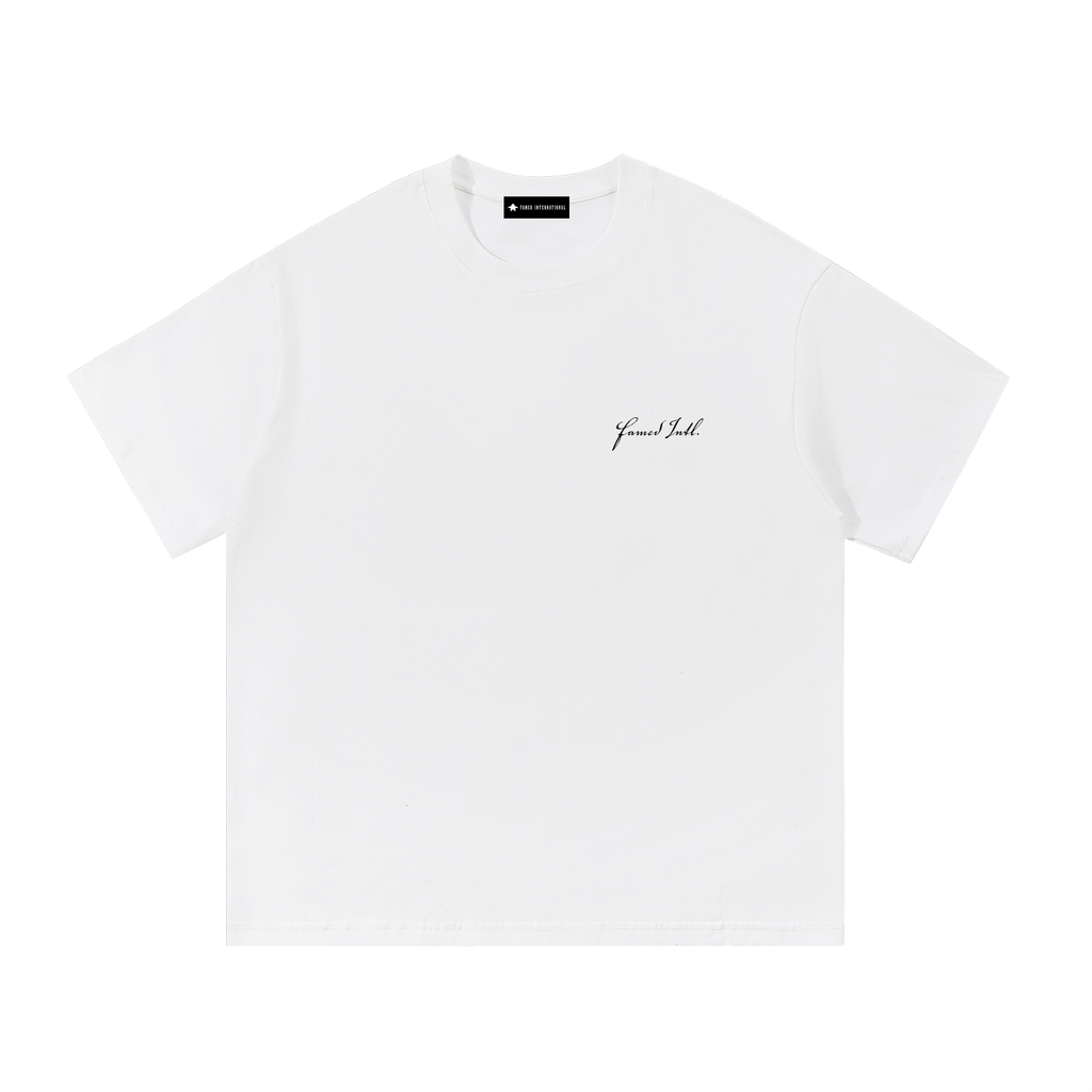 Painted Face Tee White