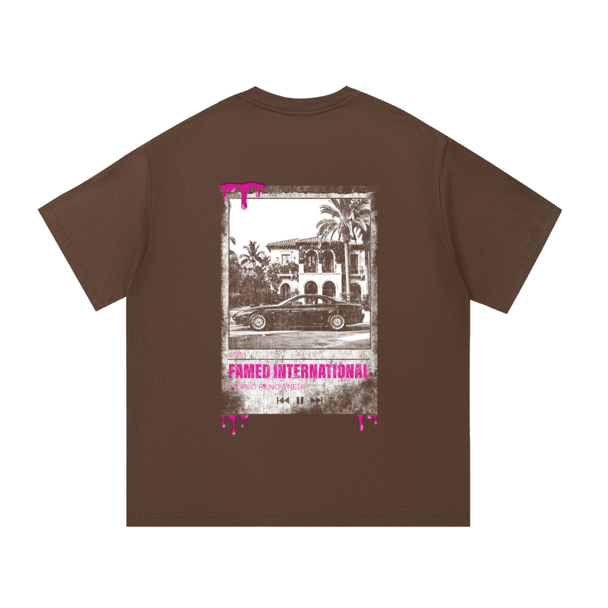 Vintage Player Tee Coffee