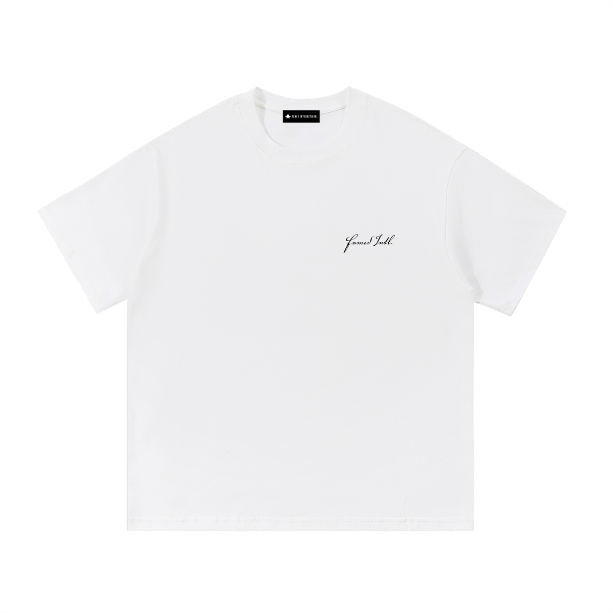 Collage Tee White