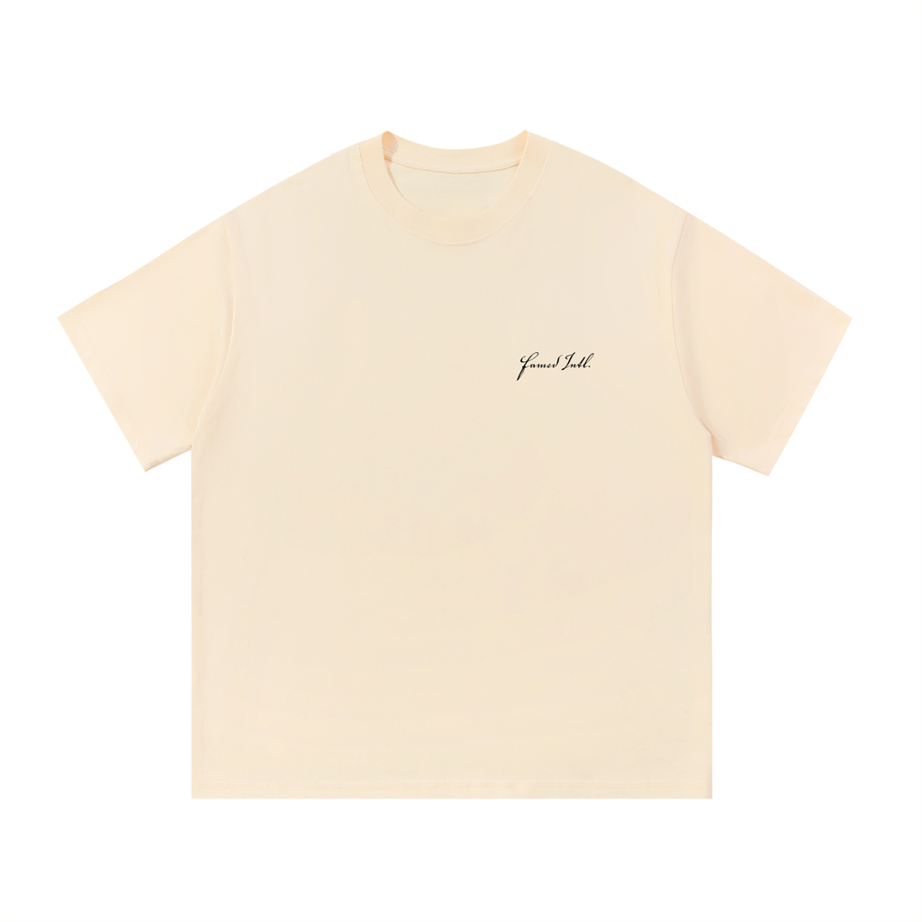 Collage Tee Apricot