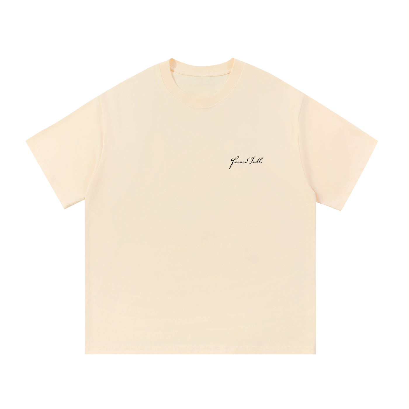 Collage Tee Apricot