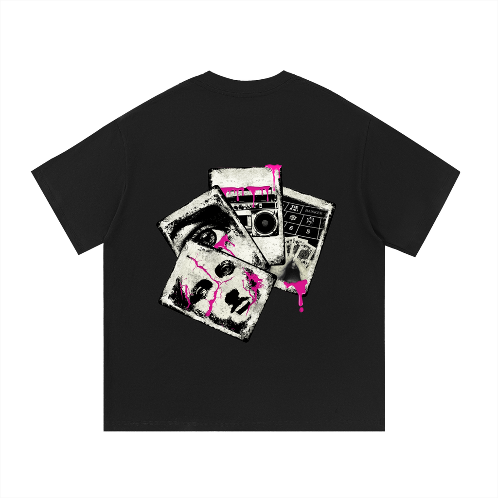 Collage Tee Black