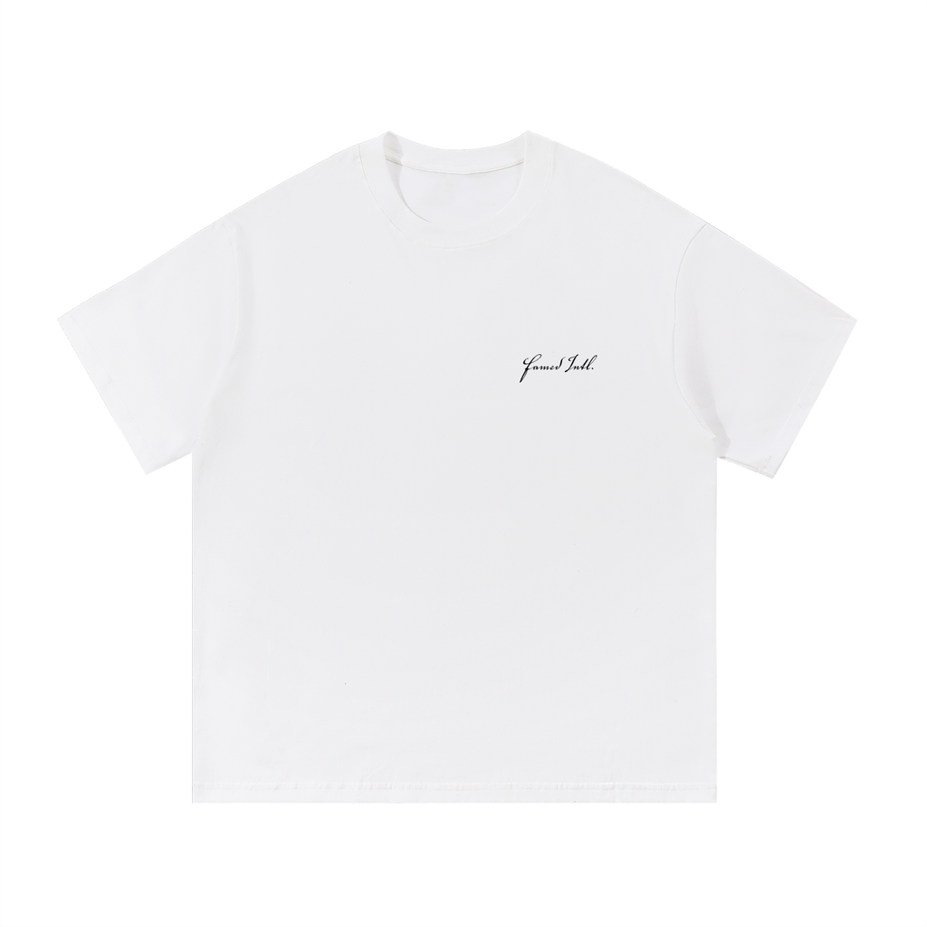 Painted Face Tee White