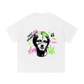 Painted Face Tee White