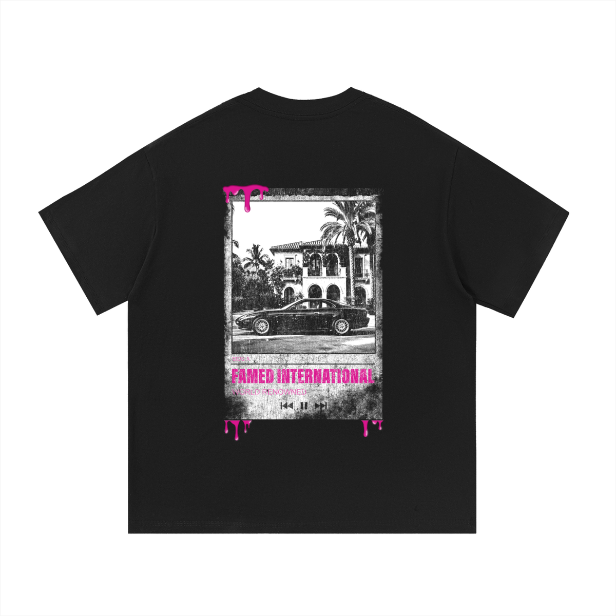 Vintage Player Tee Black