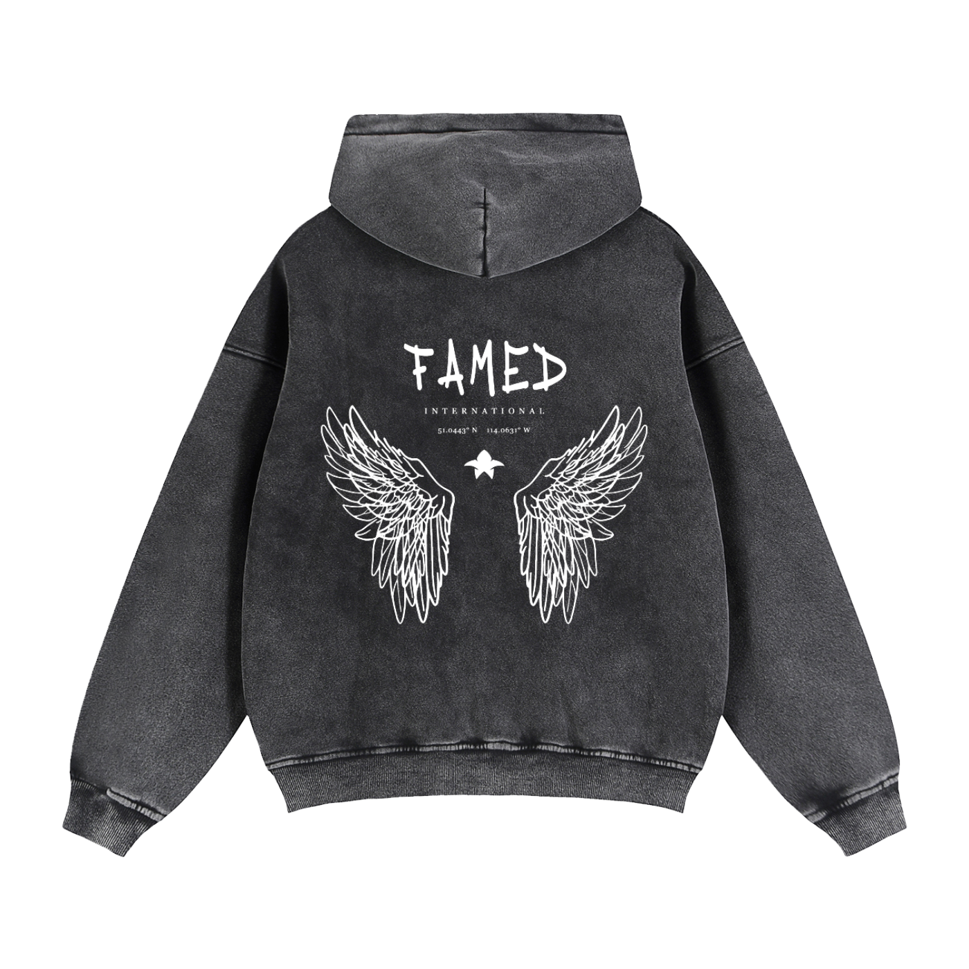 Grey Wing Zip-Up