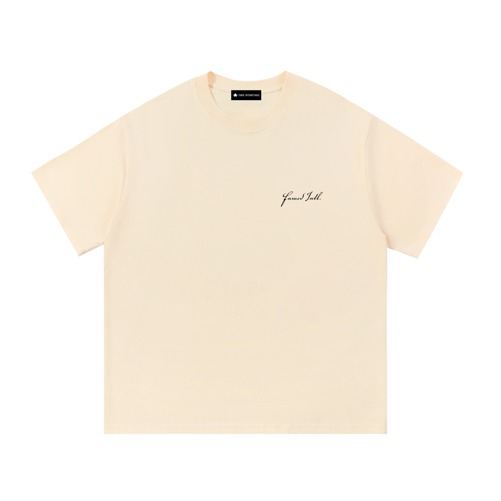 Collage Tee Apricot