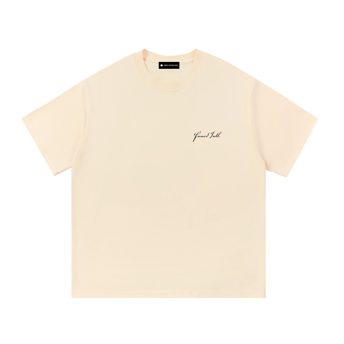 Collage Tee Apricot